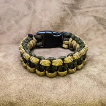 Bracelet de survie Cobra army green/coyote